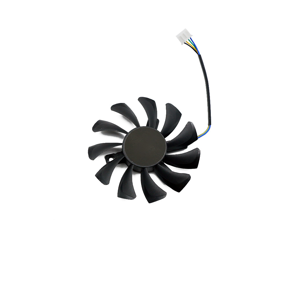 75MM GA81O2U GA81S2U GTX970 4G Cooler Fan Replacement For ZOTAC GeForce GTX 970 Graphics Card Cooling Fan: Gold
