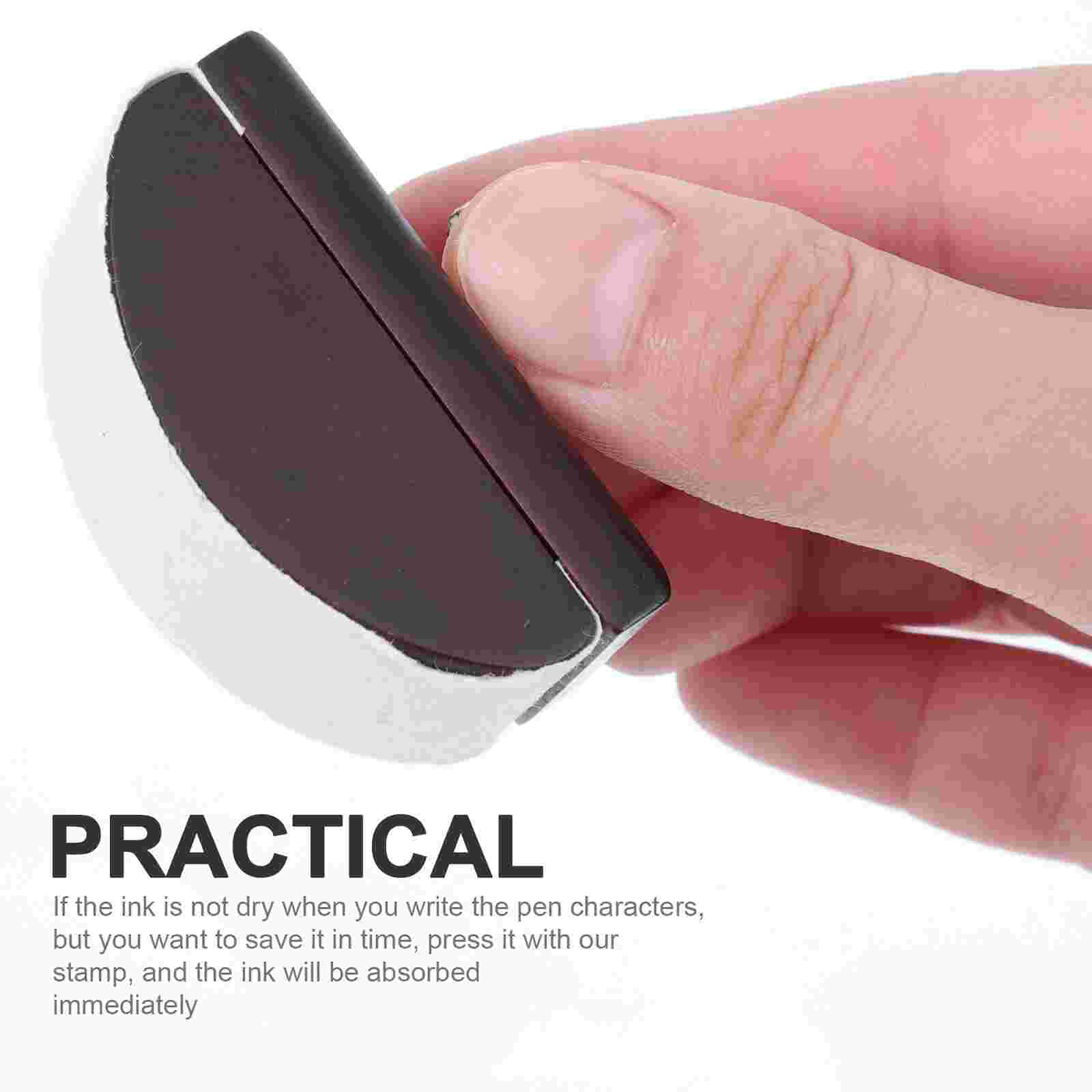 2pz calligrafia carta assorbente a bilanciere in legno ad asciugatura rapida strumenti assorbenti di inchiostro per la casa