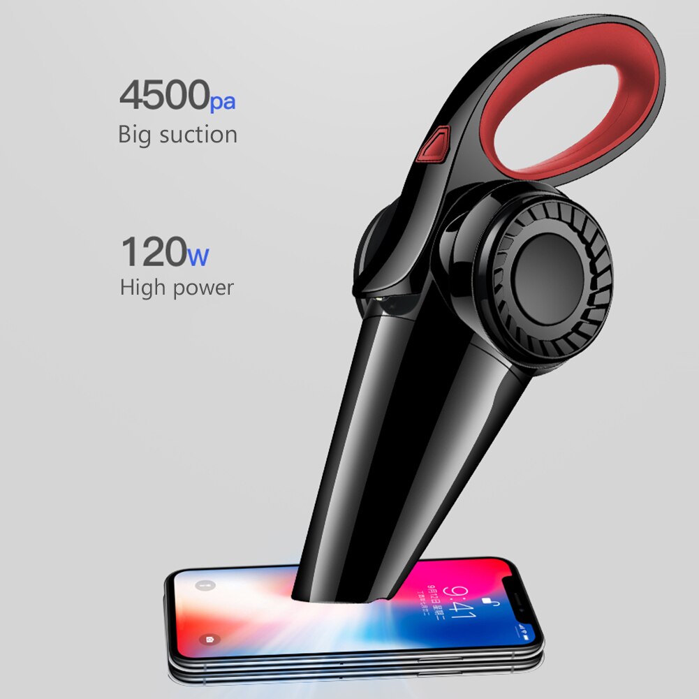 Practical Home Cleaning Machine Strong Suction Rechargeable Handheld Dust Hair Remover Wireless Car Vacuum Cleaner