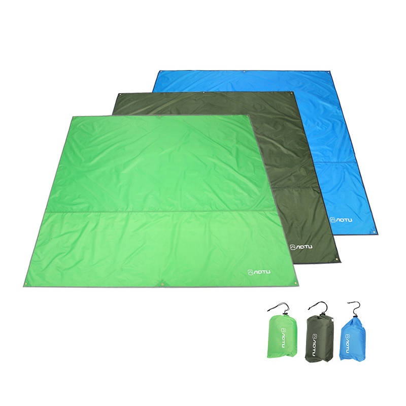3 farve oxford udendørs campingmåtte pad vandtæt dobbeltsidet picnic telt tæppe sammenfoldelig strandmåtte grundplade presenningsmåtter