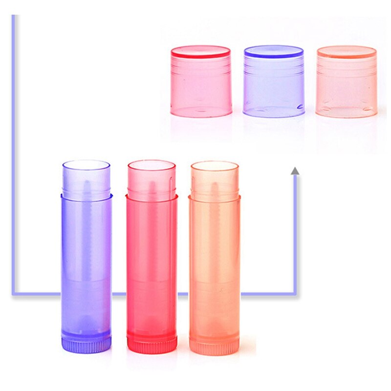 5g 5ml Lipstick Tube Lip Balm Containers Empty Cosmetic Containers Lotion Container Glue Stick Clear Travel Bottle