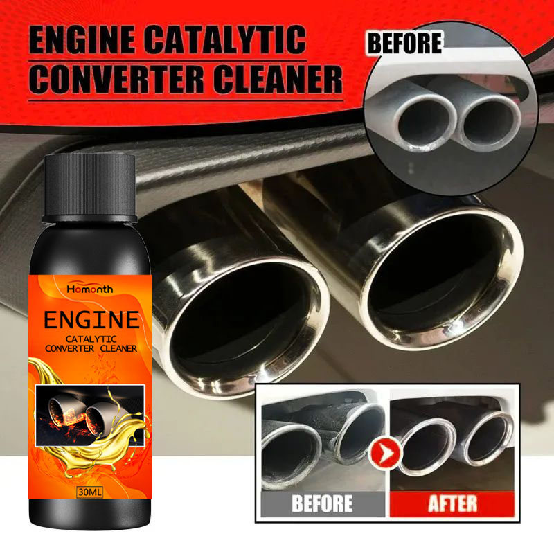 Car Engine Protection Catalytic Converter Cleaner Deep Cleaning Engine Carbon Deposit Reduce Fuel Consumption