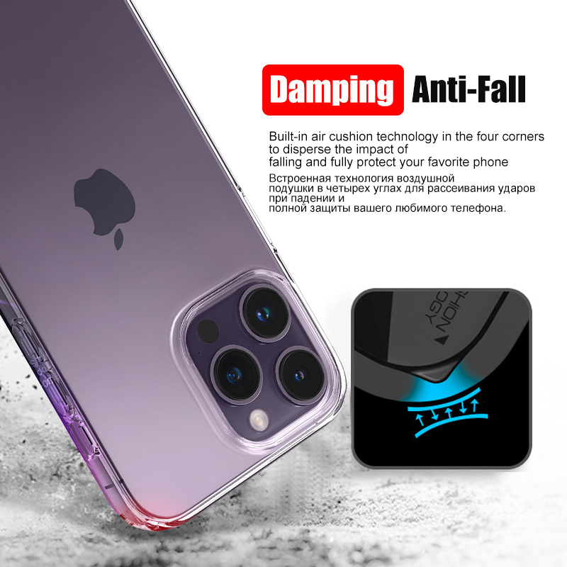 Luxus ultra dünne klare Silikon hülle für iPhone 16 15 14 13 12 11 Pro max xs xr x 7 8 plus transparente Handy hüllen Rückseite