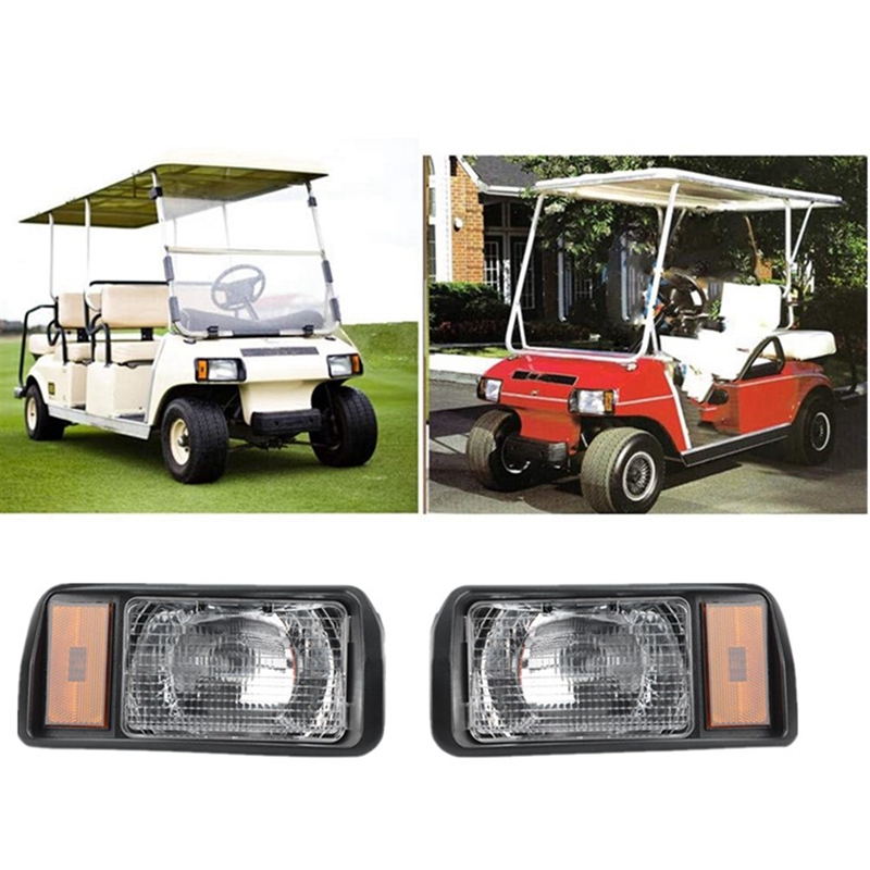 Golf Cart Headlights Club Car Style Light Factory Size Lights For DS,Right