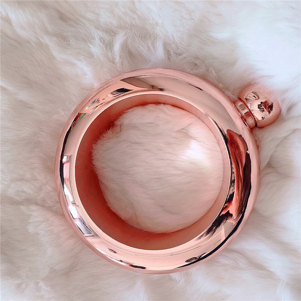 Bracelet en acier inoxydable Bracelet hanche flasque alcool whisky liqueur porte-Pot Drinkware bijoux