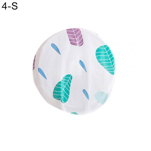 Standing Electric Fan Cover Waterproof Dustproof Flower Printed Mesh Shield Storage Bag: 4 S