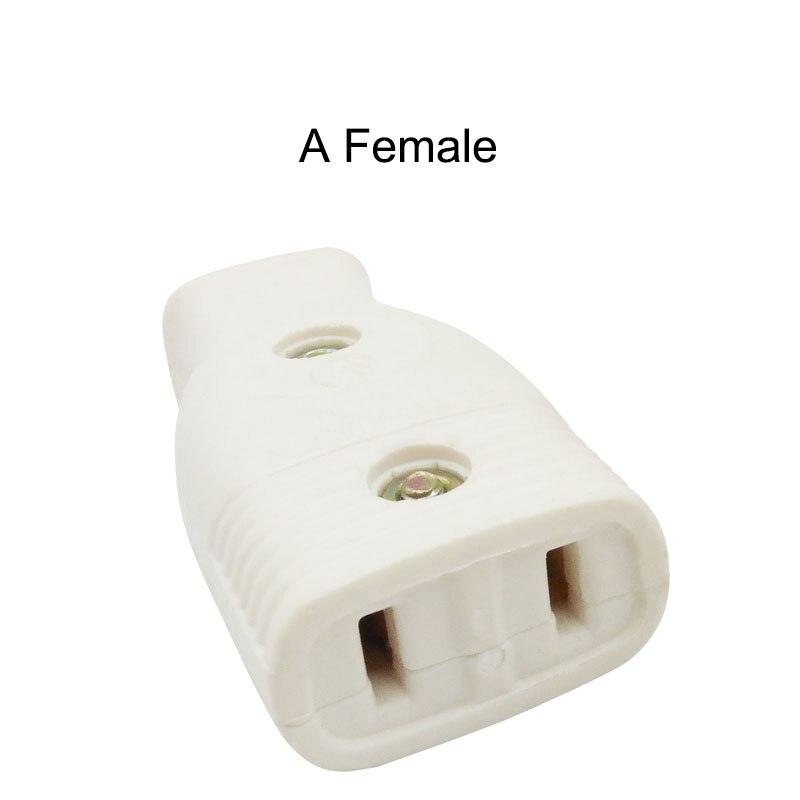 Japanese plug Butt Electrical Plug Socket Power Connector Cable Cord Female Male Converter Adaptor 15A 125V Pure cupper plug: A Female