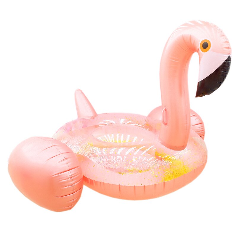 Giant Lovertjes Flamingo Opblaasbare Zwembad Float Rij Luchtbed Zwemmen Ring Voor Volwassen Zomer Party Zwembad Speelgoed