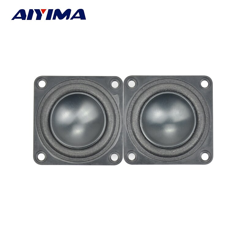 AIYIMA 2Pcs 1.75Inch Full Range Speakers 43MM 4 ohm 5W Square High Power Speaker