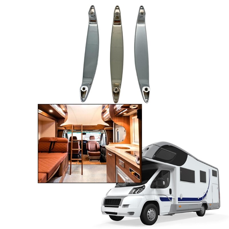 Deurvergrendeling voor caravan, boot, camper, camper, deurgreepvergrendeling gemonteerd op kast, lade