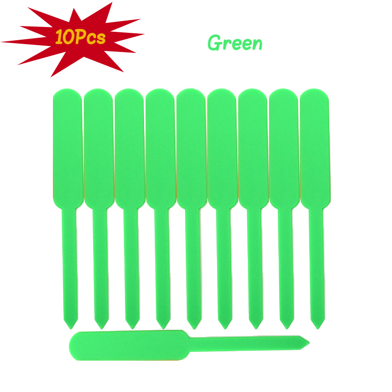 10 etichette da appendere per vivaio, etichette per vasi in plastica, etichette colorate per piante, marcatori impermeabili, piantine, piante in vaso, erbe aromatiche: Grigio scuro