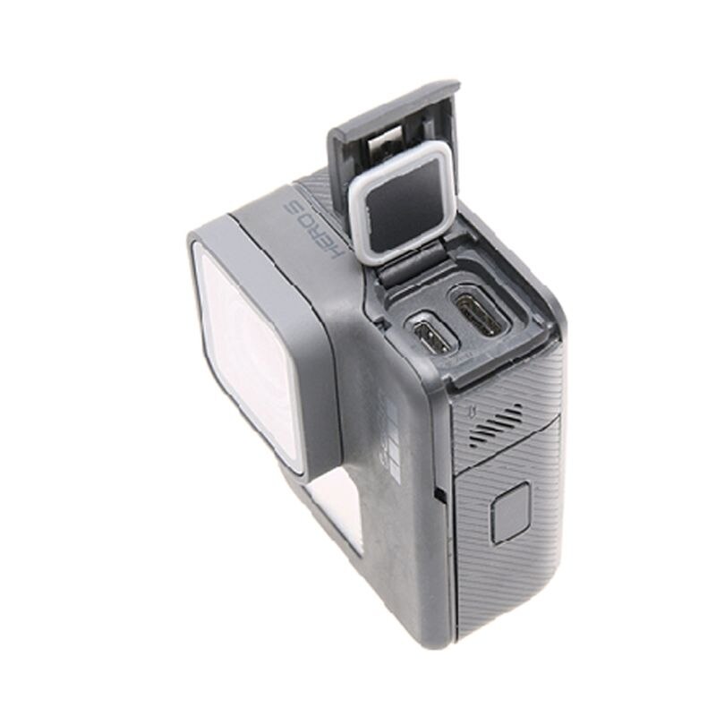 Couvercle de porte latérale USB-C Mini HDMI Port protecteur latéral remplacement pour GoPro HERO5/6/7 noir UV filtre lentille pièces de réparation accessoire