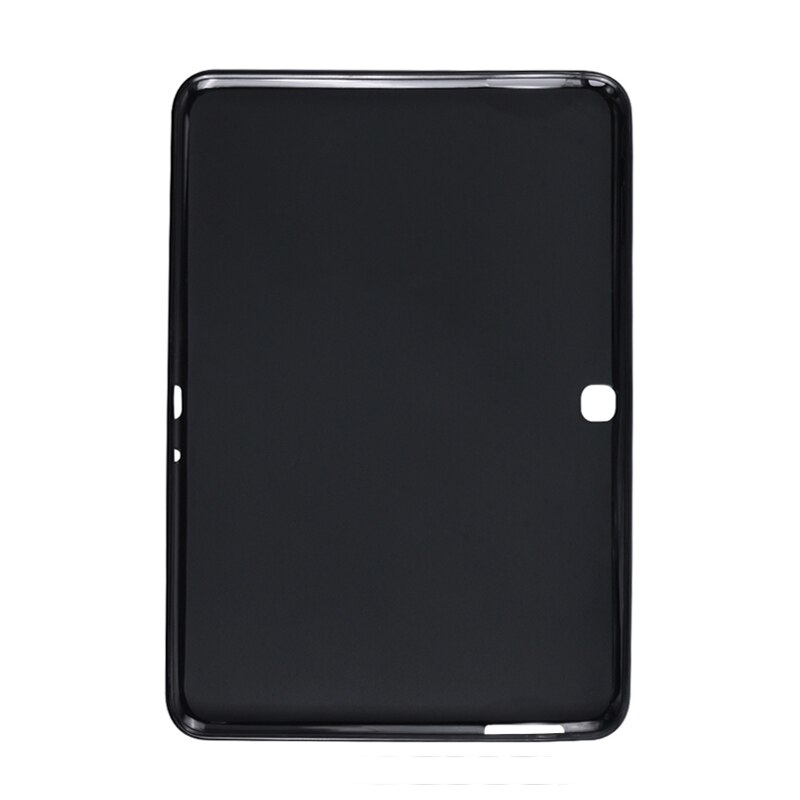 Caso Tablet Per Samsung Galaxy Tab 4 10.1 pollici SM-T530 T531 T535 Retro Del Basamento di Vibrazione DELL'UNITÀ di elaborazione di Cuoio Molle Della Copertura Del Silicone proteggere Funda: Soft Shell