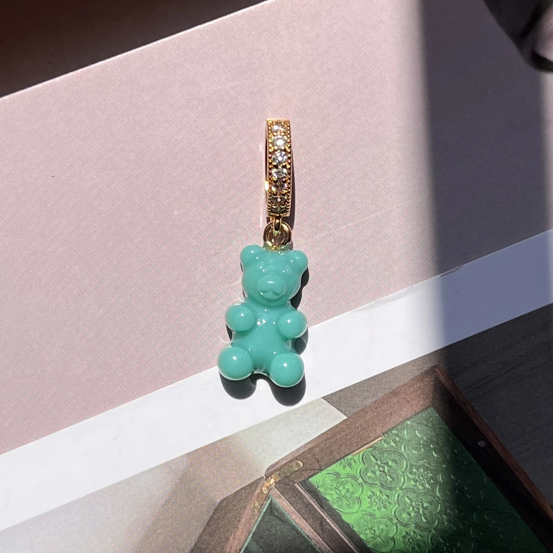 Kleurrijke hartvormige hanger met trendy engelse woorden, hars, liefdeshart, zirkonia bedeltje, sleutelbeenketting, halsketting voor vrouwen,  y2k sieraden