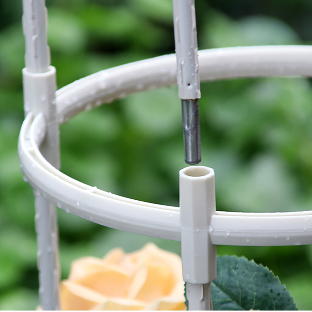 Plant Klimrek Outdoor Bloem Stand Tuin Obelisk Trellis Draagbare Plant Ondersteuning Toren Europese Bloem Stand