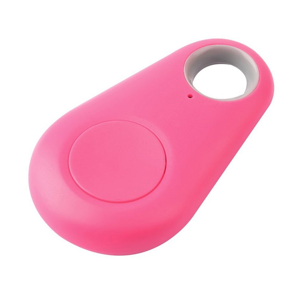 Mini 4.0 Gps Huisdier Tracker Waterdrop Locator Draagbare Lostproof Remote Key Locator Twee Weg Alarm Theftproof Apparaat: Roze