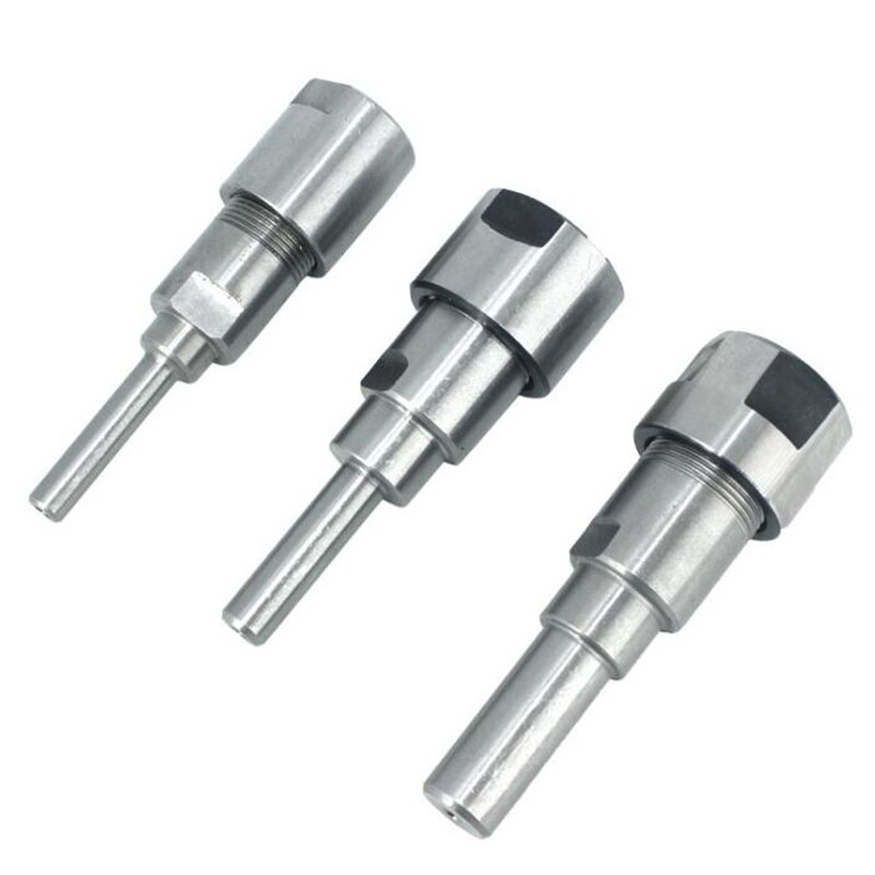 8mm 12mm 1/2 " 1/4 " skaftfreserforlengelsesstang graver maskin freser bitholder adapter trebearbeidingsverktøy