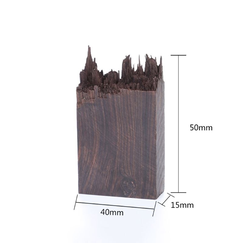 Epoxy Resin Craft Material Ebony Art Making DIY Stamp Jewelry Making Necklace Pendant Landscape Decoration Natural Wood: 7
