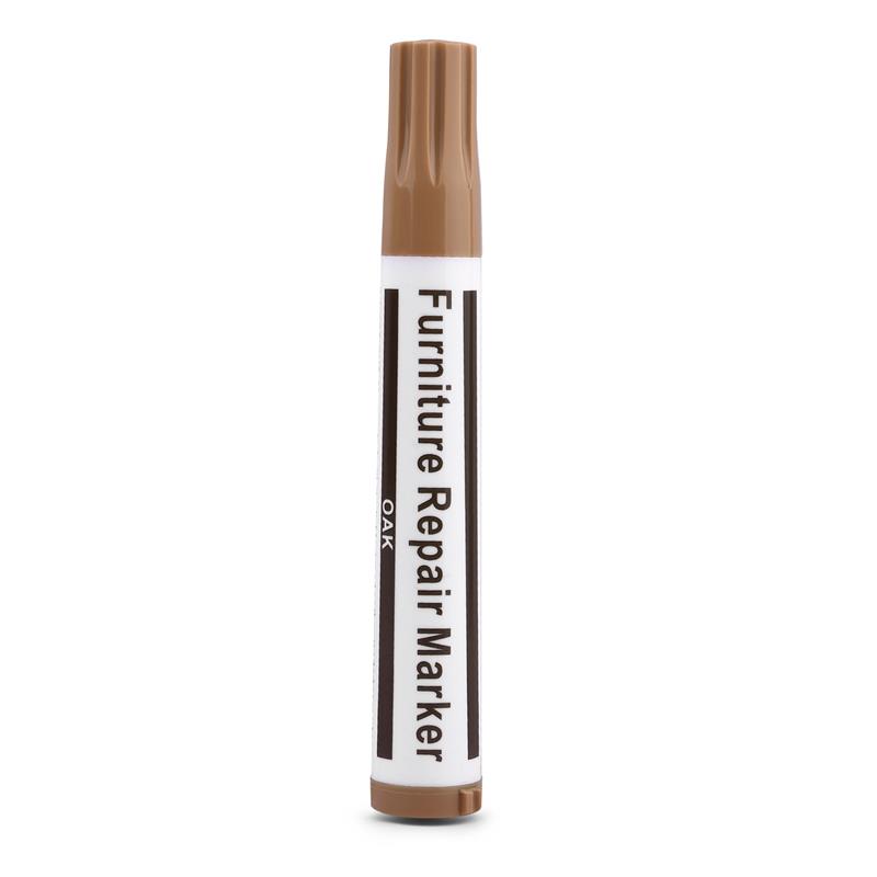 Meubelreparatiepen Markers Remover Houten krassen Herstellen Kit Krasvuller Verf Houten kast Vloeren Tafels Reparatiegereedschap: Licht Geel