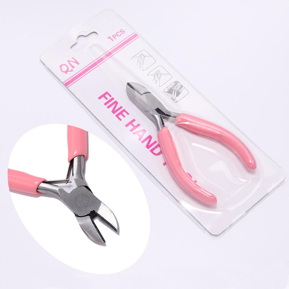 Pink End Cutting Wire Pliers Equipment Multifunctional Hand Tools Jewelry Pliers Fit Beadwork Repair Beading DIY Handmade Making: Side Cutter Pliers