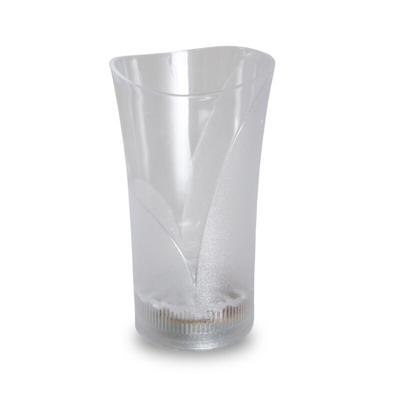 LED Flashing Vase Cup Plastic Luminous Cup Induction Wine Glass Water Cup Goblet Bar KTV Party Atmosphere Cup Props