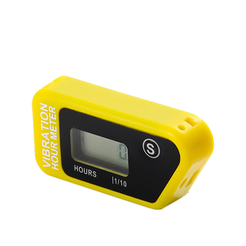 Digital Wireless Vibration Hour Meter Resettable Meter For Motorcycle ATV Dirt Bike Lawn Mower Machine Equipment RL-HM016B