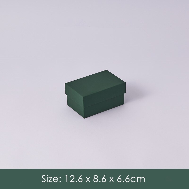 Geschenkdoos Boog Knoop Fotografie Prop Product Schieten Foto Props Geometrie Doos Fotografie Rekwisieten: green S