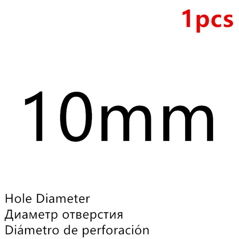 1 Punching Leather Hole Punch Round Steel Leather Craft Hollow Hole Punch 1mm-25mm Metal Gaskets Plastic Rubber Tools: 1pcs 10 mm
