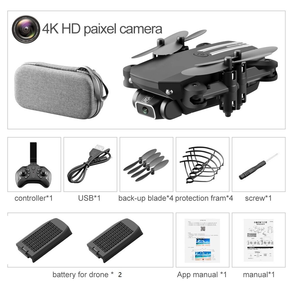 Mini Drone Per Dropshipping: 4K Black 2B Bag