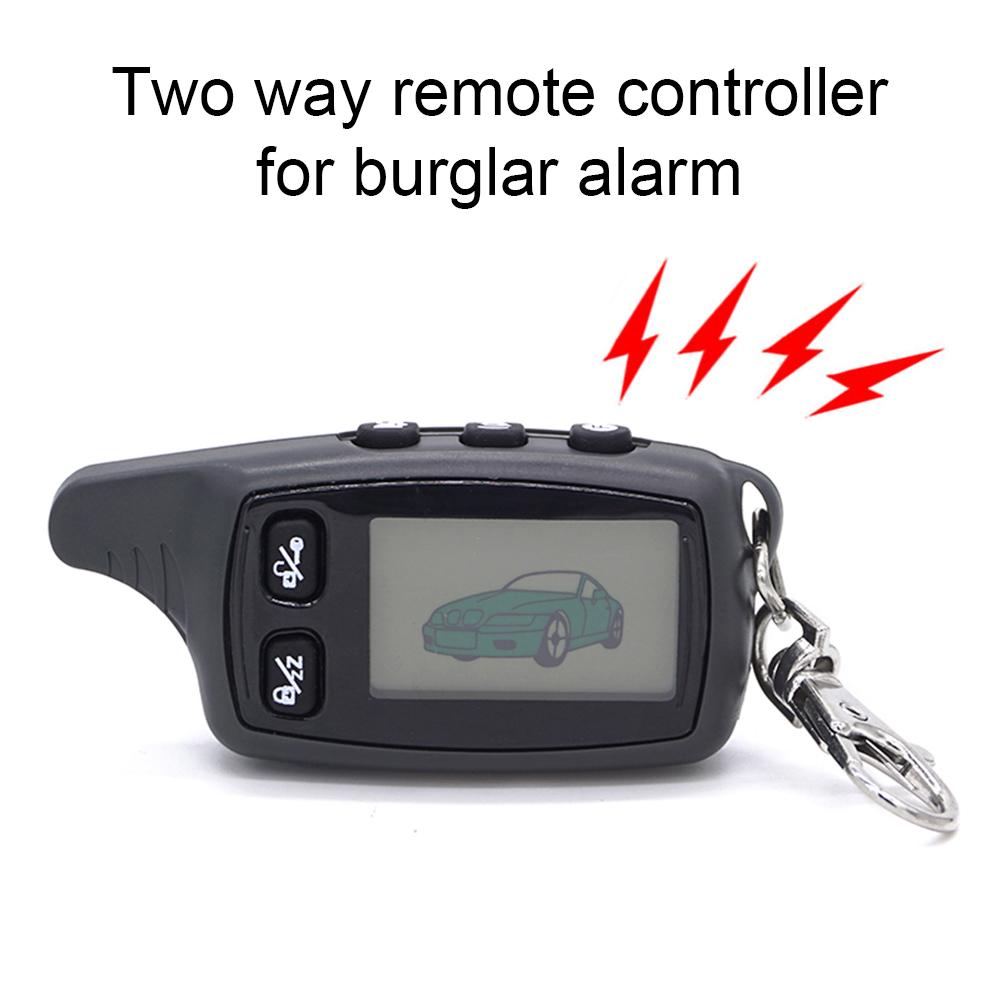 Auto Car Security System Anti-theft Silent Alarm 2-way Remote Control TW9010 Auto parts