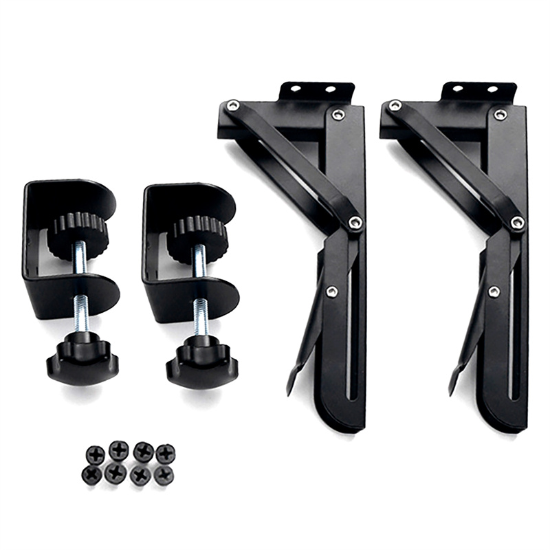 clip per vassoio per tastiera Supporto per estensione da scrivania Tappetini per topo ergonomici fai da te regolabili in altezza Robusto sotto la scrivania per accessori per computer portatile