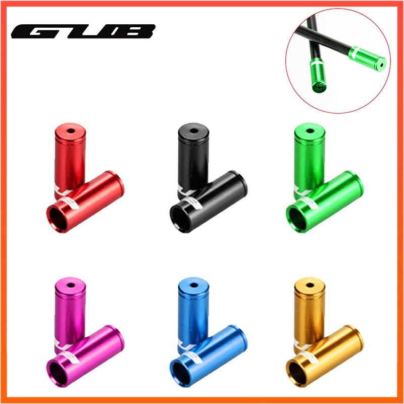 10 Embouts De Câble De Frein En Alu – 5mm, Vert, CNC, Costauds Pour VTT Et Vélo De Route !