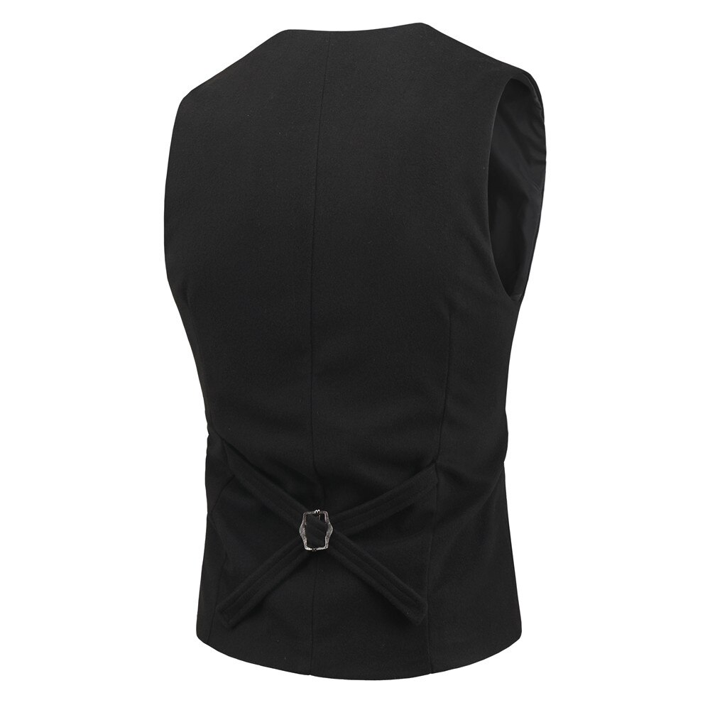 Herren Anzug Weste Boutique Wolle Tweed schlank passen Druck knapp Freizeit Baumwolle Männlichen Gentleman Geschäfts