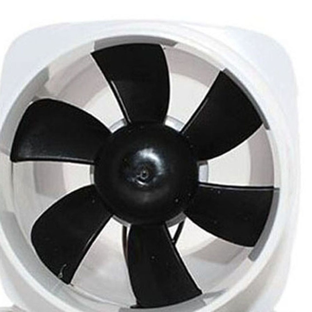 Boat 12v 270 CFM Quiet Electric in Line Bilge Blower High Air Flow - 4 inch 102mm Diameter - White