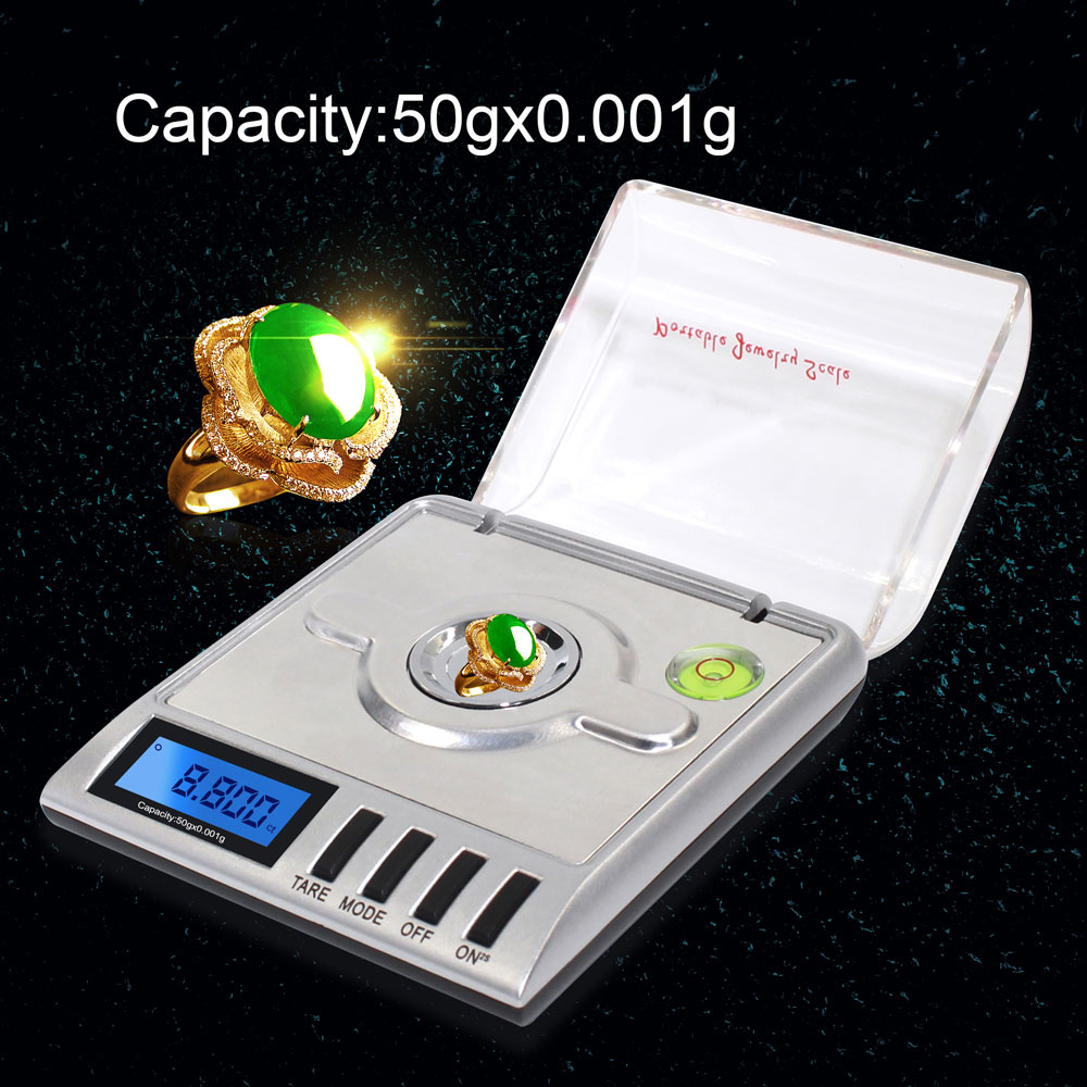 Mini High Accuracy 0.001 Reloading Powder Grain Ounce Jewelry Lab Balance Weight Kitchen Jewelry Electronic Digital Pocket Scale