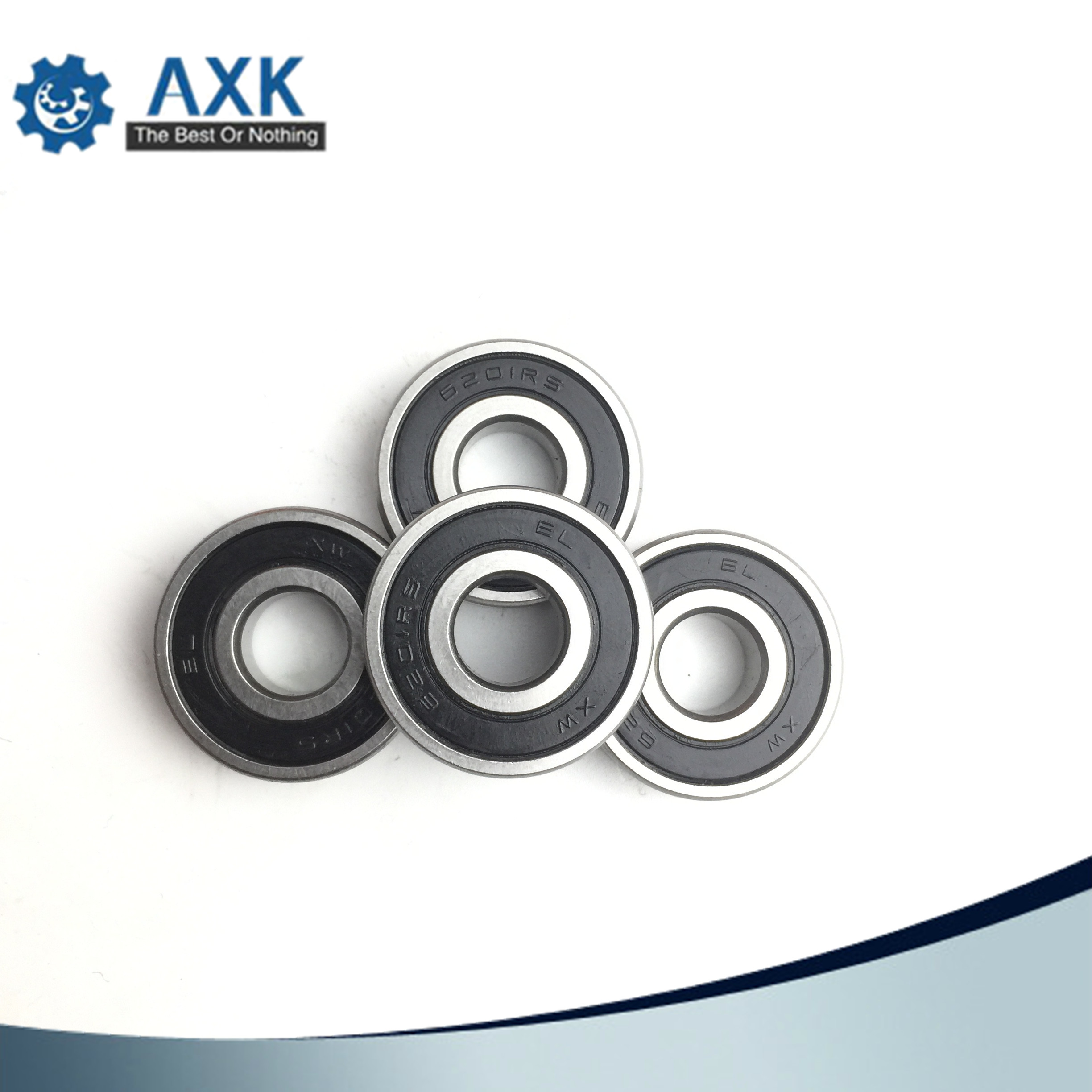 4x Rillenkugellager 6202-2RS ABEC-3 - 15x35x11mm | Für Elektrowerkzeuge & Skateboards