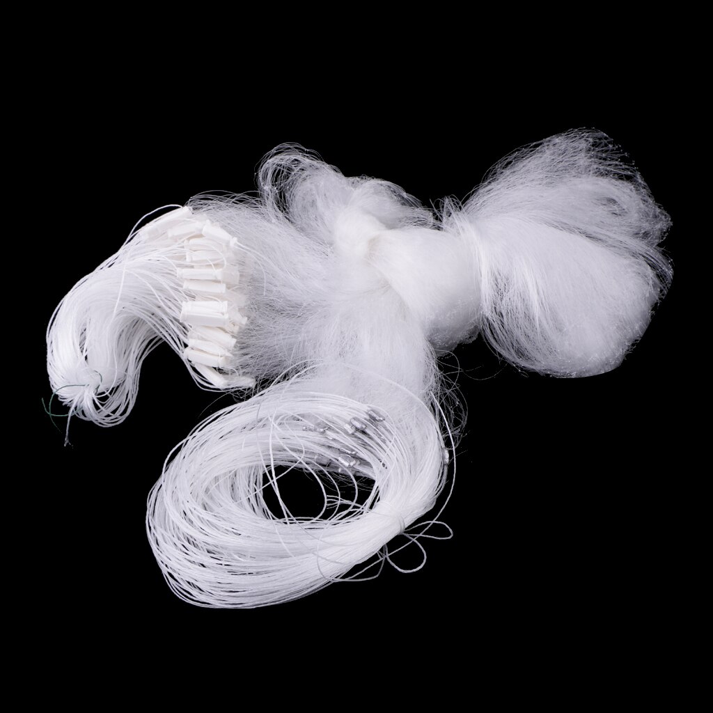 Fishing Gill Net Fish Gillnet Fishing Net 3 Layers Mesh Trap 26m Replacement Tackles for Fisherman