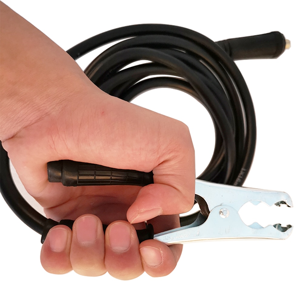 7 meters Arc Welding 300Amp Ground Clamp Earth Ground Copper Grip Clip Clamp