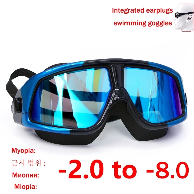 Schwimmen Brille Kurzsichtig Schwimmen Brille Anti Nebel UV Rezept Schwimmen Brille Myopie Schwimmen Gläser