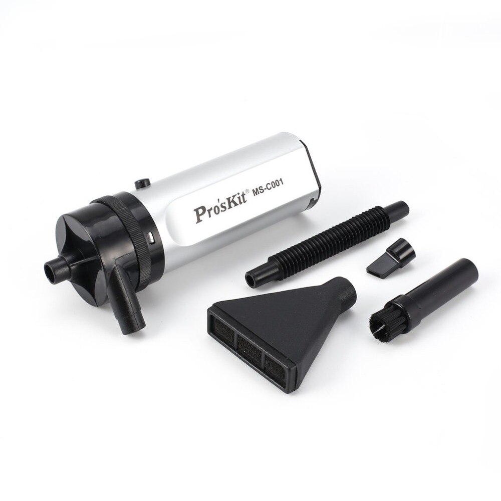 ProsKit MS-C001 High-Power Portable Hand-held Mini Vacuum Cleaner for Disk Hardware Keyboard Screen USB Dust Collector Laptop