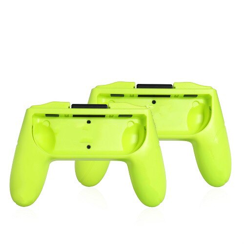 2pieces/set Controller Grips Joy-Con Case For Nintend Switch Joy Con Handle NS N-Switch Game Console Accessories: Yellow NO BOX