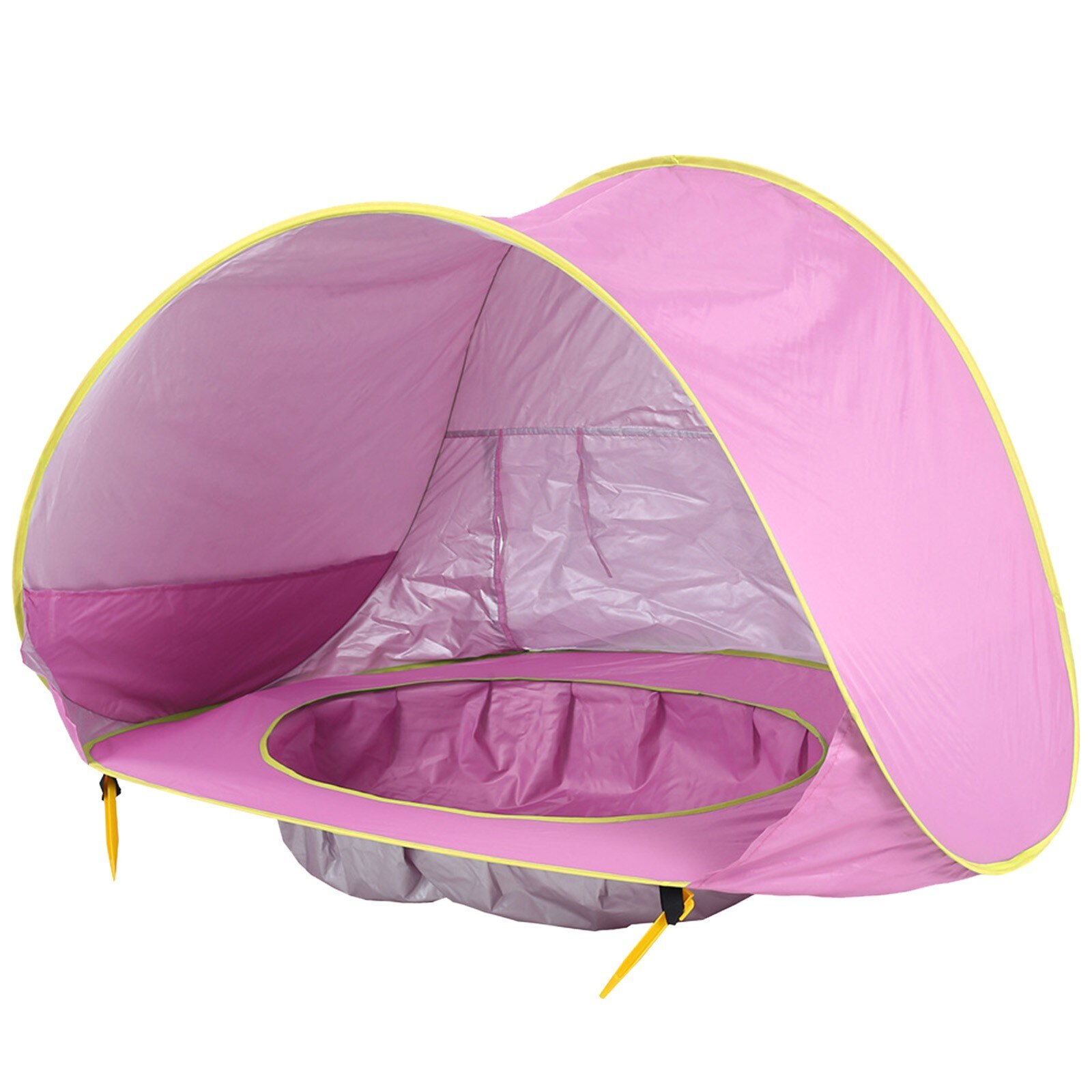 #5 tenda da spiaggia per bambini con piscina 2021 aggiornamento facile da piegare e pop-Up tende da gioco uniche Ocean World tenda da spiaggia per bambini