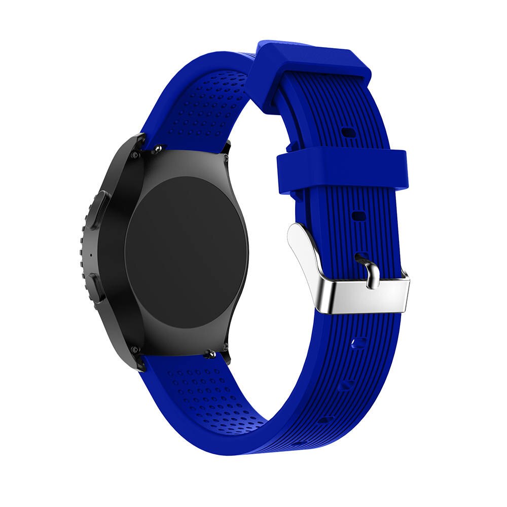 Soft Silicone watchband For Samsung Gear Sport 20mm Replacement Wristband Strap for Samsung Gear S2/S4 Classic smart Accessories: Royal blue