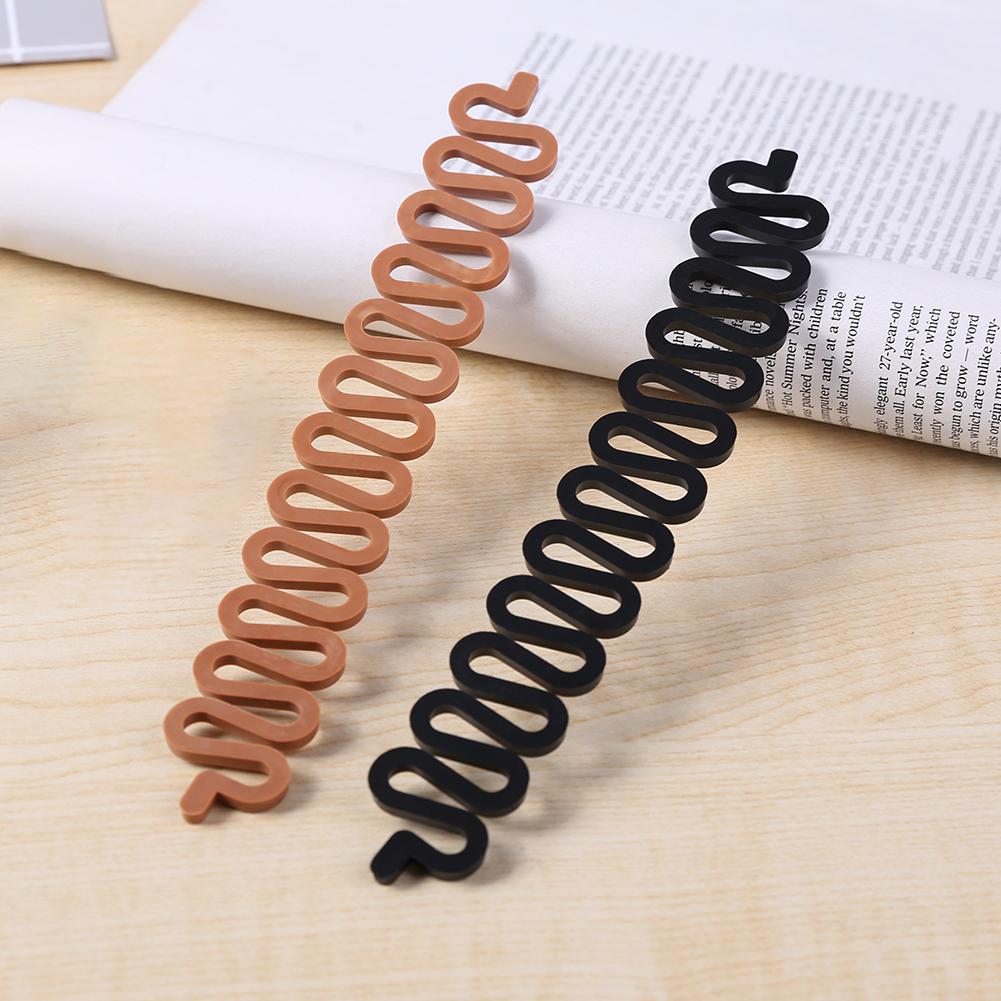 Porte-outil de tresse de cheveux pour femmes, Clip, vague, outil de tresse de cheveux, tissage, rouleau de tresse, outil de coiffure, accessoires de bricolage