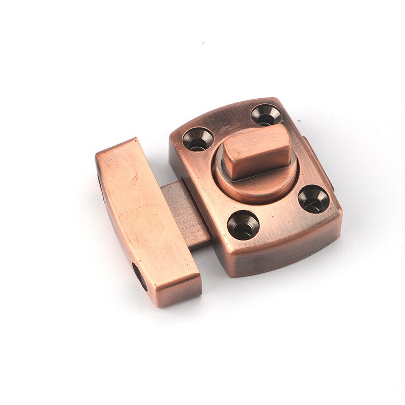 Left and Right Latches Door Buckles Sliding Doors Fitting Room Door Latch Door Buckle Wall Mounted Small Latches: 54X40MM / ROSE