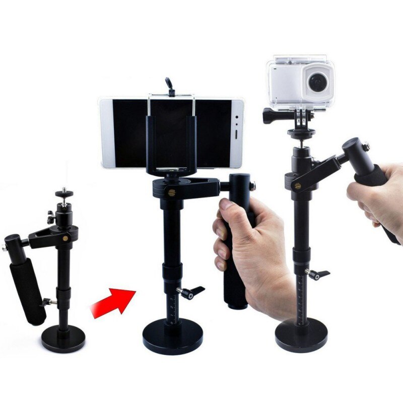 Aluminium Handheld DSLR Stabilizer Draagbare Anti-shake Telefoon Houder Camera Stabilizer Photo DSLR Accessoires
