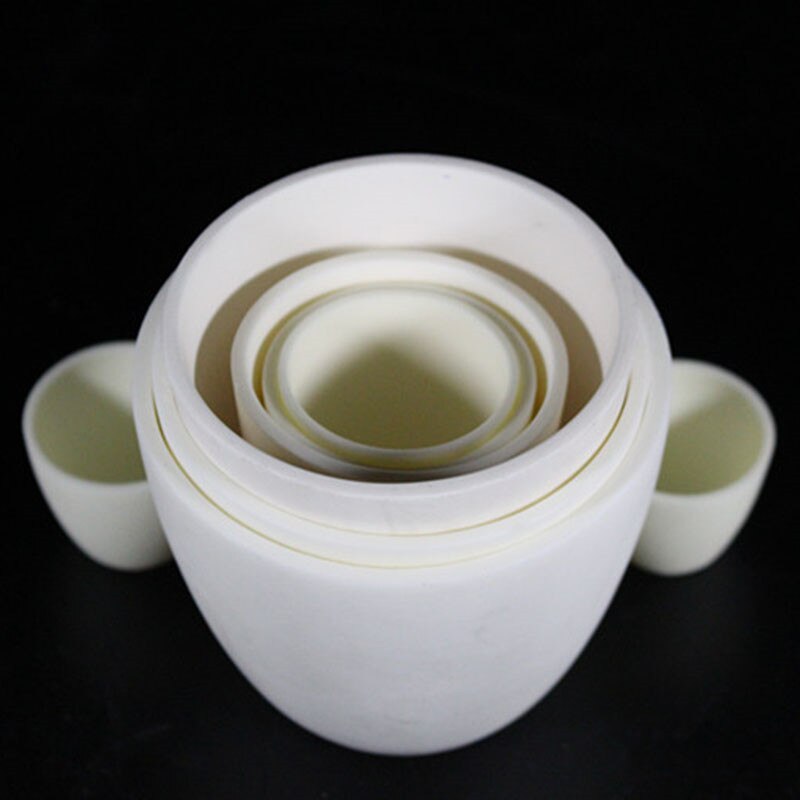 99.5% korundtiegel/Aluminiumoxid keramiktiegel/25ml4048/temperaturbeständigkeit 1600 grad/gesinterte keramiktiegel