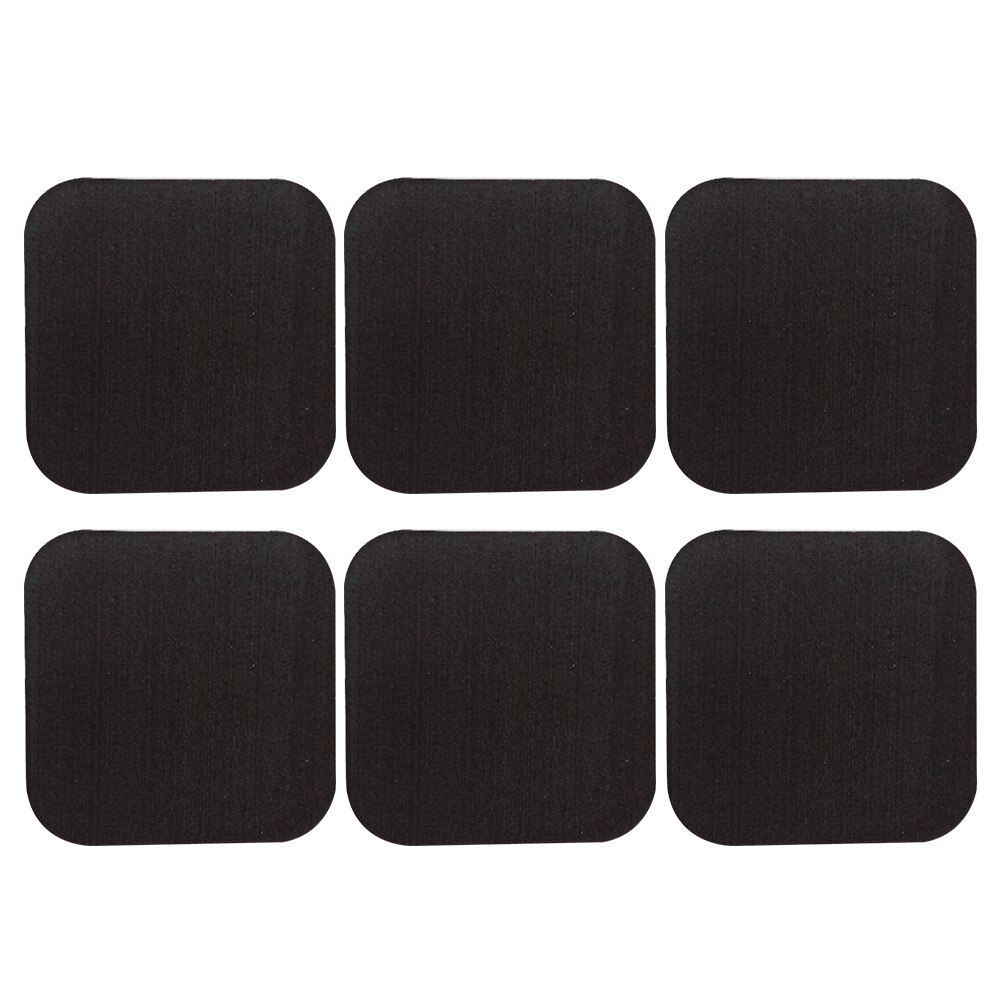 6pcs Thickened Shock Absorbing Antistatic Fitness Equipment Treadmill Mat Home Furniture Floor Pad Gym Workout Sound Insulation