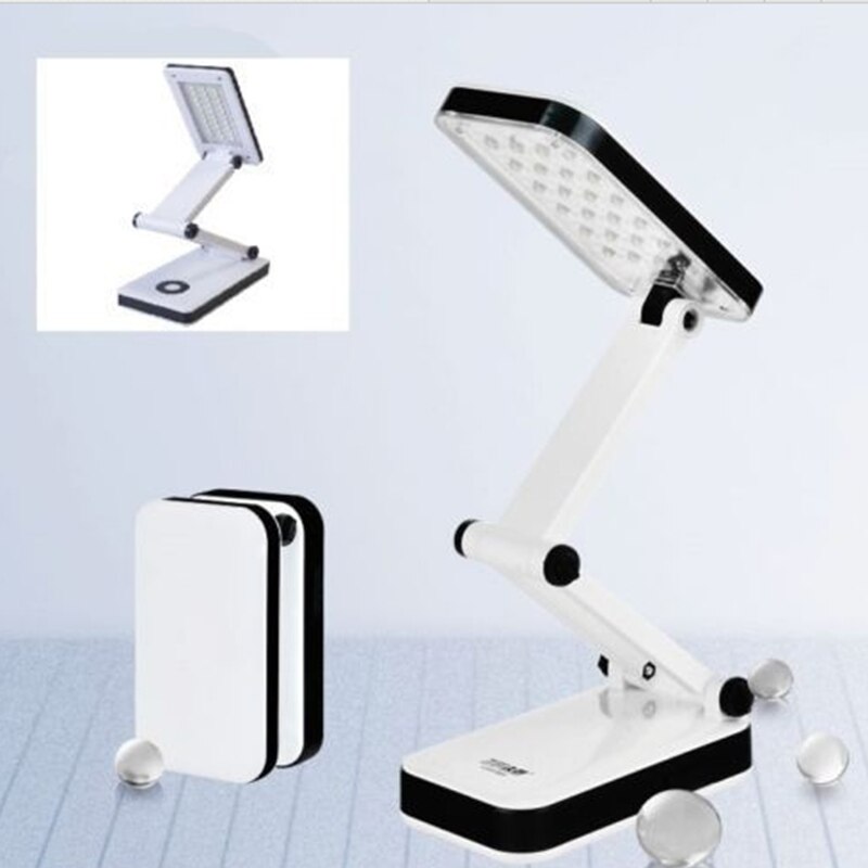 Tafellamp SMD 5W Nachtlampje Draagbare Bureaulamp LED Schattige Oplaadbare 30 ABS Shell Opvouwbare Opvouwbare Opvouwbare Verlichting