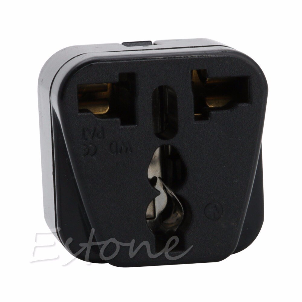 for Universal UK/US/EU/AU to EU EUROPE Plug Travel Power Adapter Splitter converter